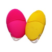 RTS 2020 New Trends Exfoliators Sonic silicone Facial Cleansing Brush Silicone Face Cleaning Brush