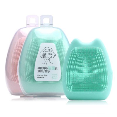 silicone Exfoliating Facial Cleansing Brush Silicone Face mask Cleaning Brush