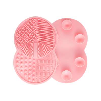 Food grade silicone makeup brush cleaner Scrbber pad