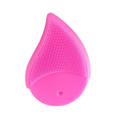 Portable facial exfoliators silicone facial mask  Cleaning Sponge Brush Silicone Scrubber  for all people